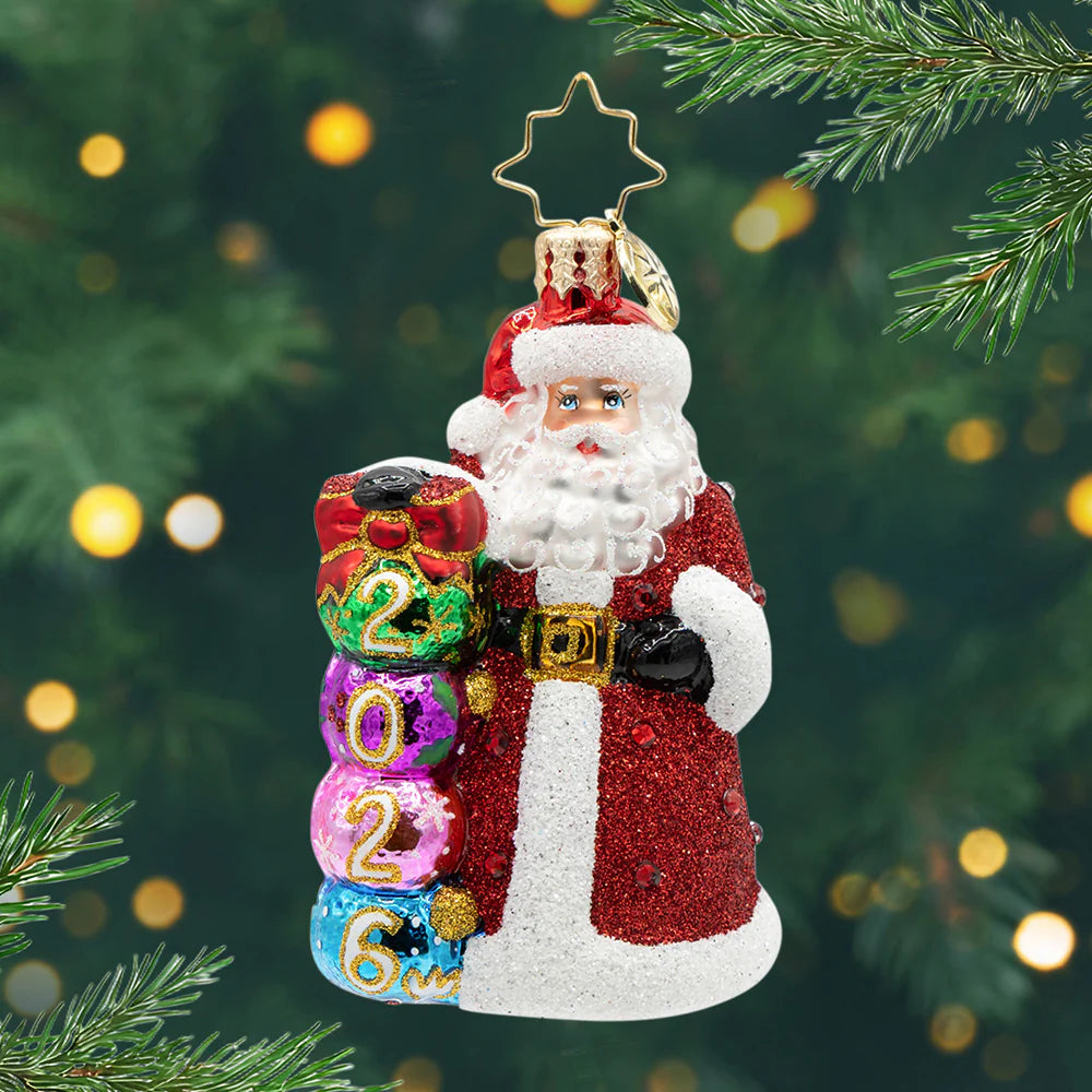 Christopher Radko - Ornament - 2026 Little Gem - 2026 Christmas Countdown - Findlay Rowe Designs