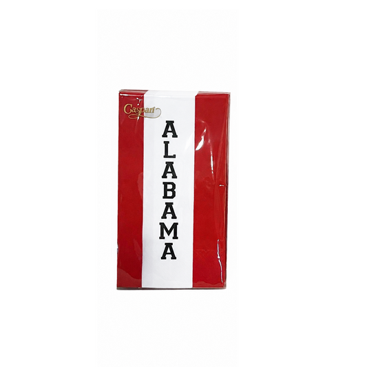 Caspari - Guest Towel Napkins - Gameday - Alabama