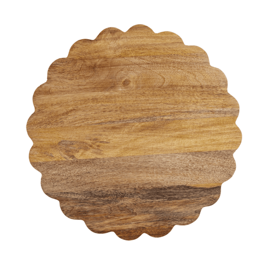 Mud Pie - Lazy Susan - Scalloped - Findlay Rowe Designs