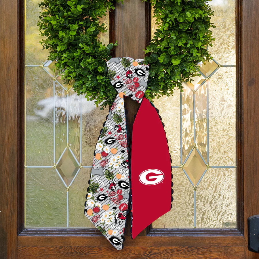 Saturday Silks - Wreath Sash Scarf - Collegiate - Findlay Rowe Designs