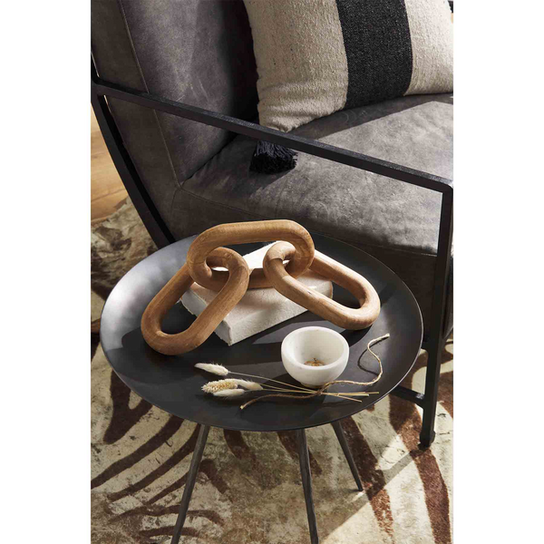 Mud Pie - Wood Links Decor - Black - Findlay Rowe Designs