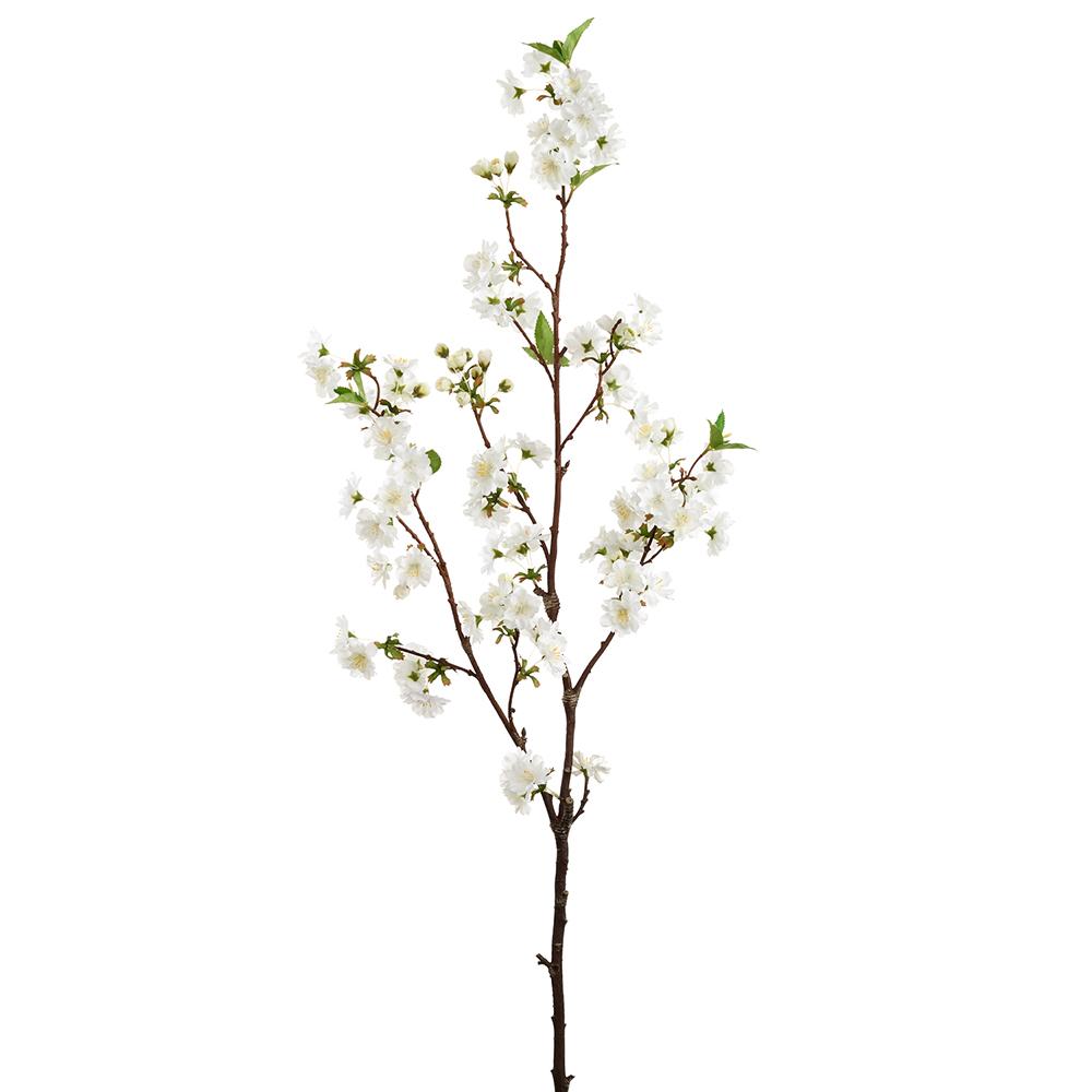 Cherry Blossom Spray - White - 44.4in - Findlay Rowe Designs