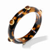 Julie Vos - Bangle - Carnaby Stone - Tortoiseshell - Findlay Rowe Designs