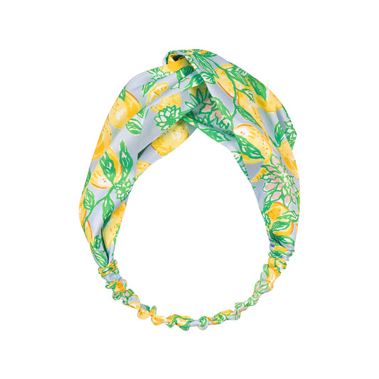 Lilly Pulitzer - Headband - Twist Wrap - Make Lemonade - Findlay Rowe Designs