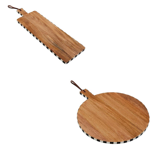 Mud Pie - Paddle Boards - Checkered Edge - Findlay Rowe Designs