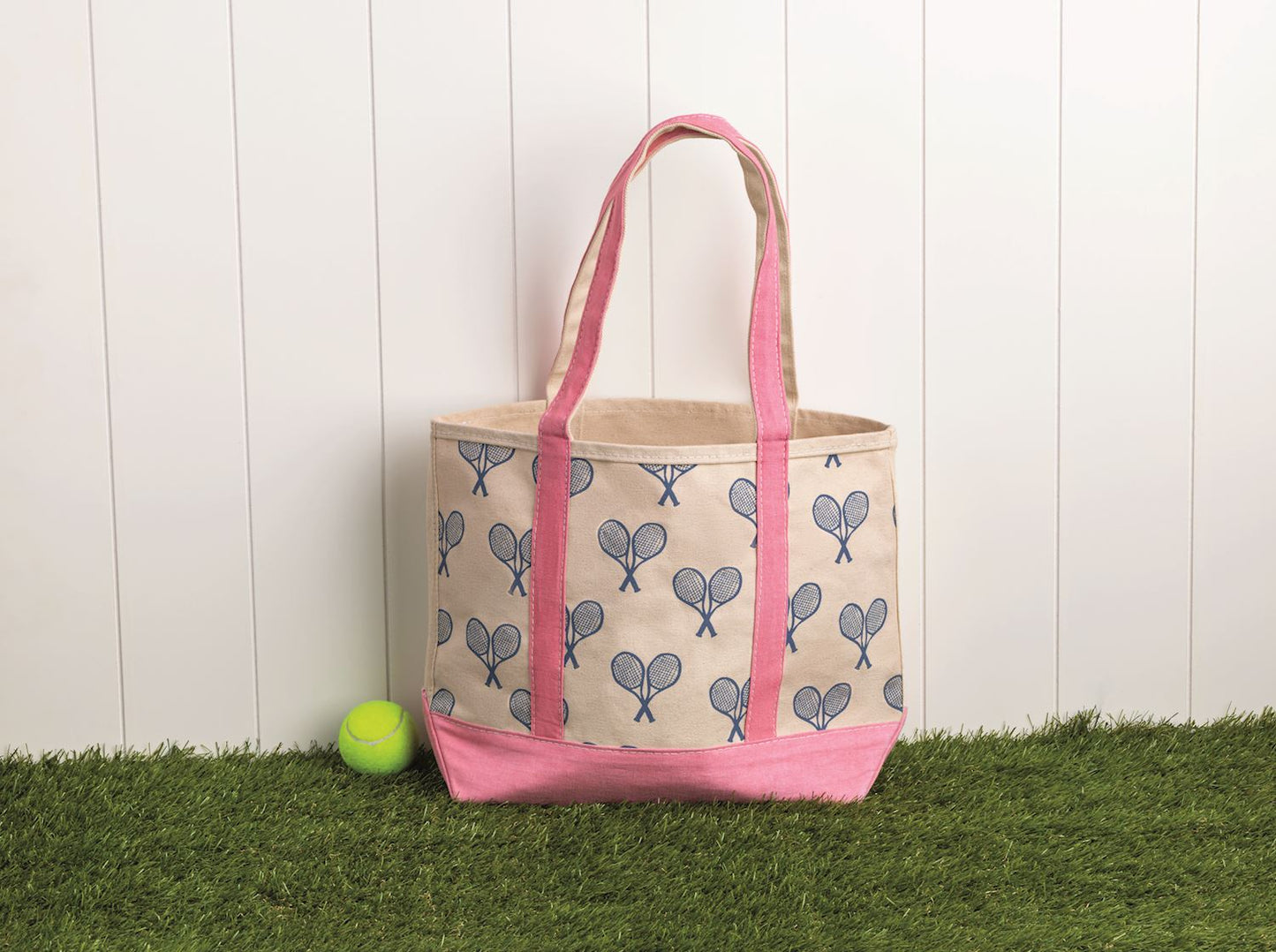 Mud Pie -Boat Tote - Tennis - Findlay Rowe Designs