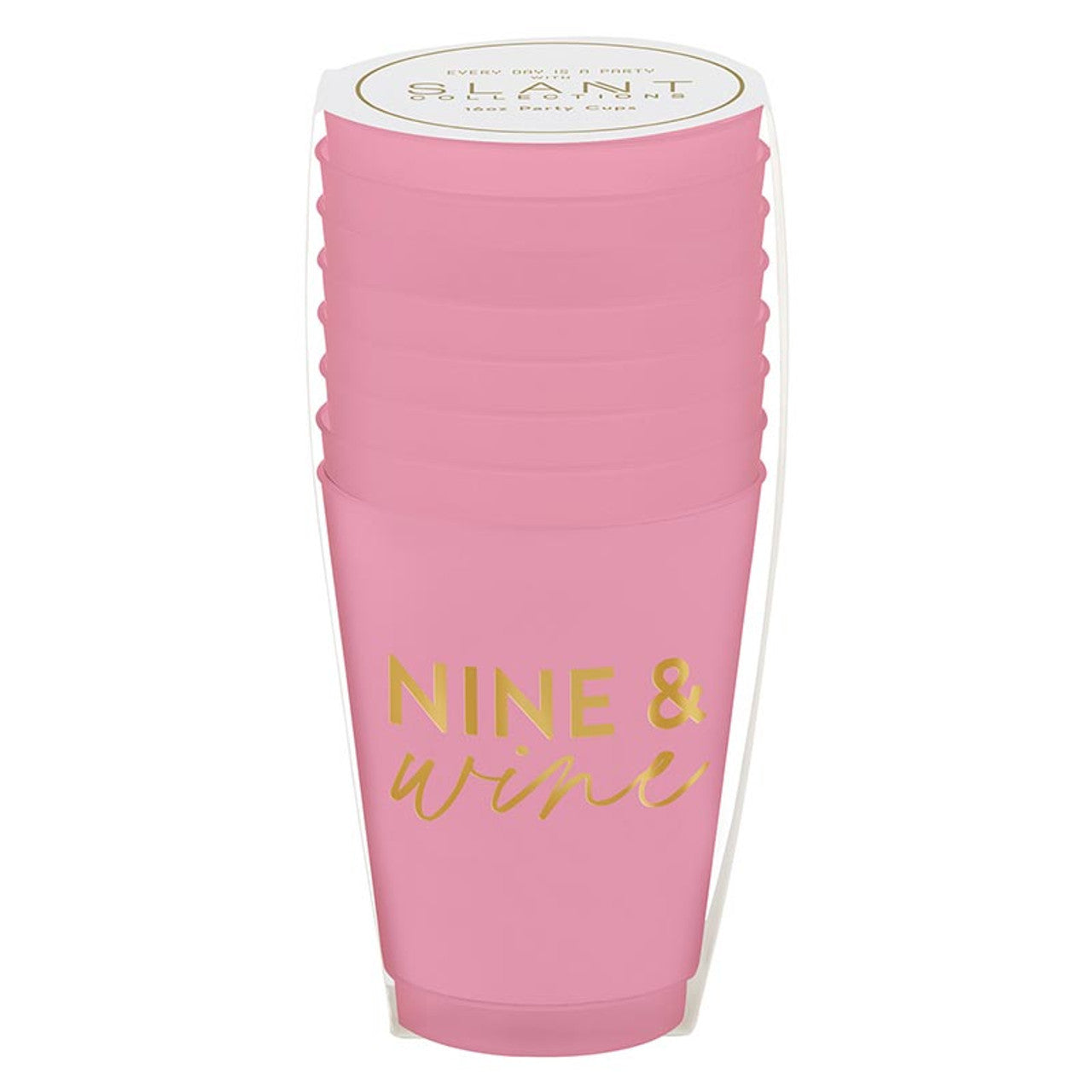 Slant - Party Cups - Nine and Wine - Set 6 - Findlay Rowe Designs