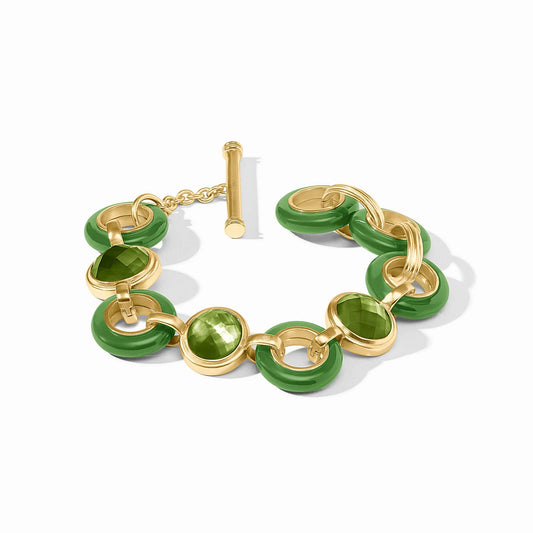 Julie Vos - Bracelet - Carnaby Stone - Palmetto Green - Findlay Rowe Designs
