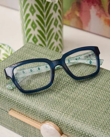 Peepers X Laura Park - Siren Reader - Deep Blue Rosemary White - Findlay Rowe Designs