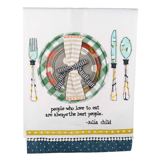 Tea Towel - People Who Love to Eat - Findlay Rowe Designs
