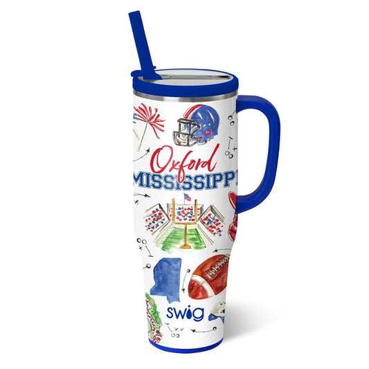Swig - Mega Mug 40oz - Tailgates in Oxford - Findlay Rowe Designs