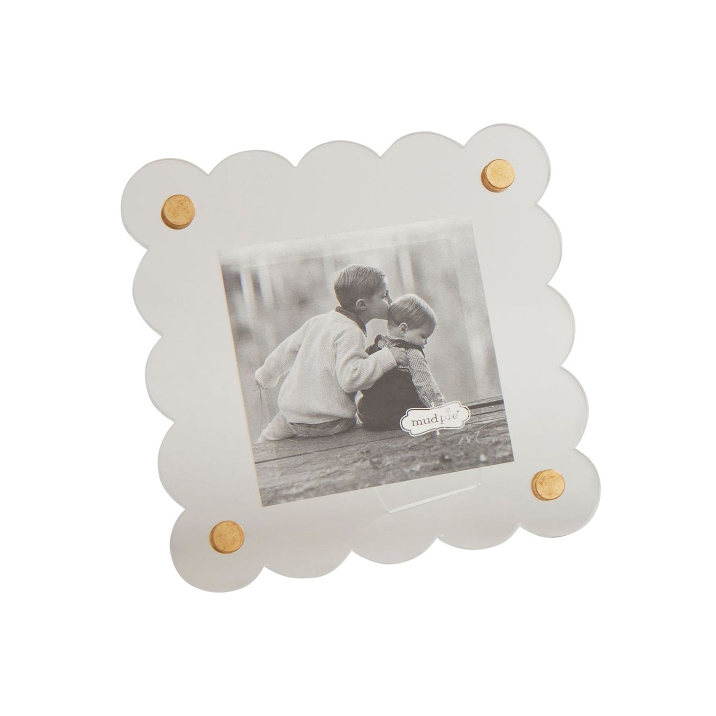 Mud Pie - Scallop Acrylic Frame - Findlay Rowe Designs