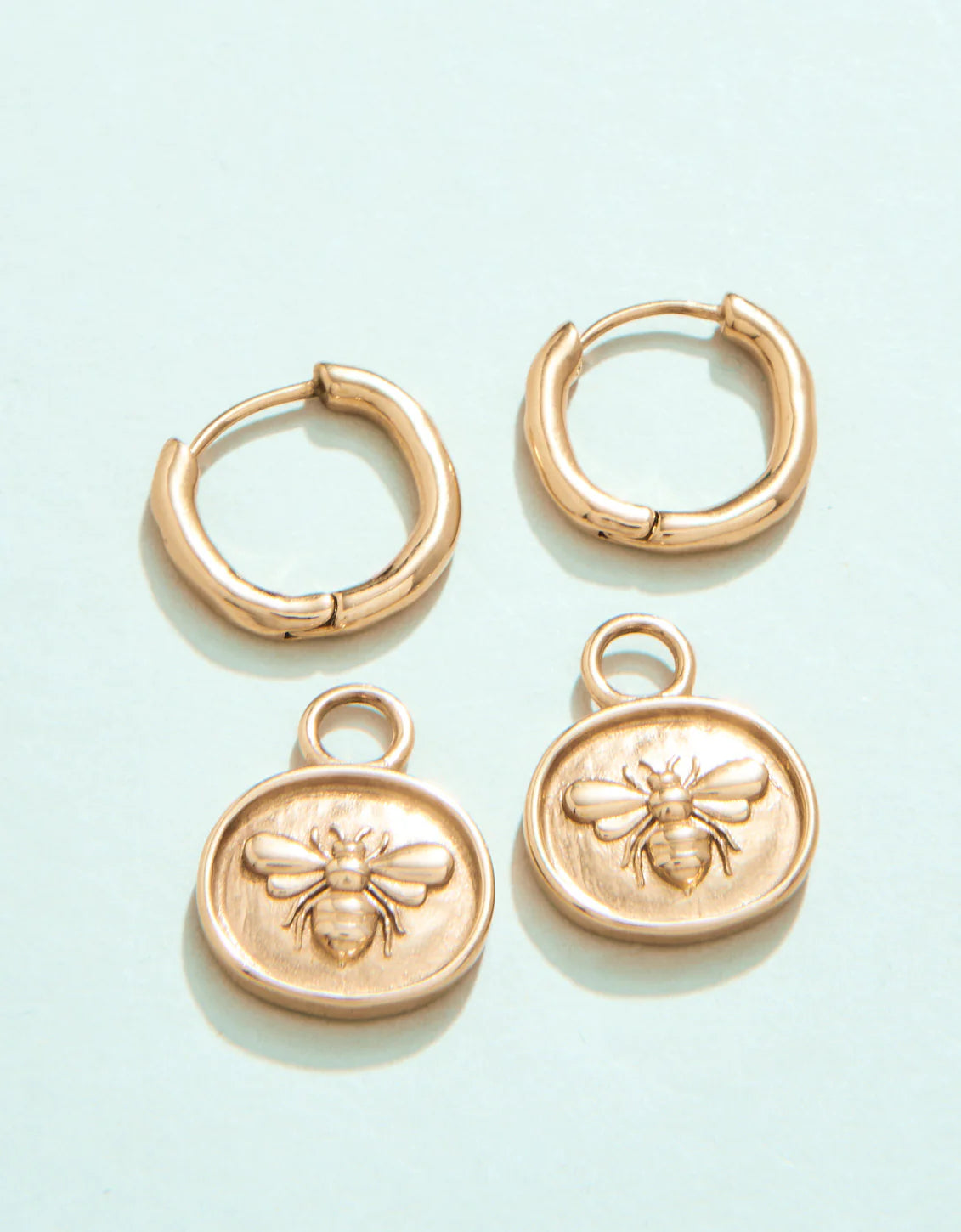 Spartina - Earring - Hoop - Mason Bee Convertible - Findlay Rowe Designs
