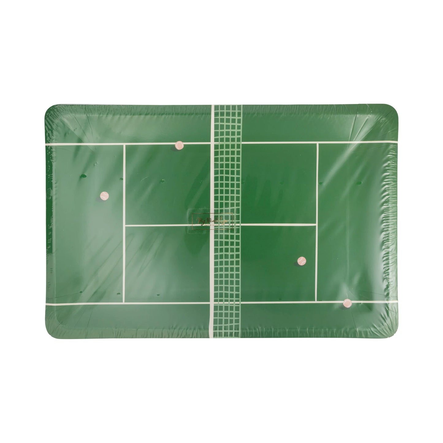 Paper Plate - Tennis Court