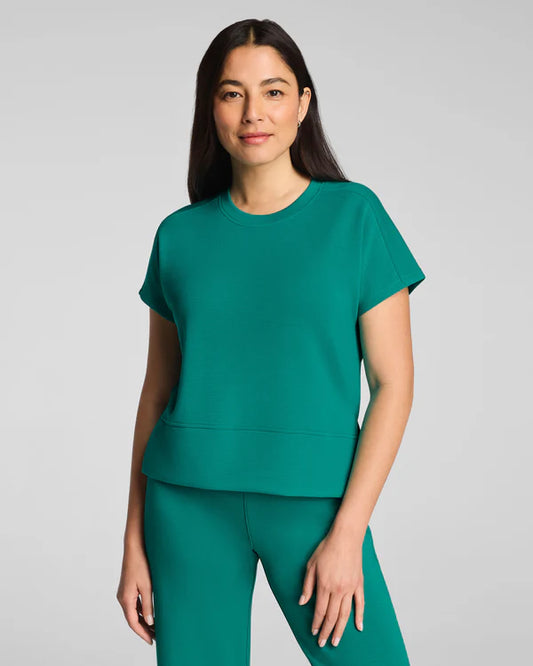 Spanx - AirEssentials Crewneck Tee - Jade - Findlay Rowe Designs