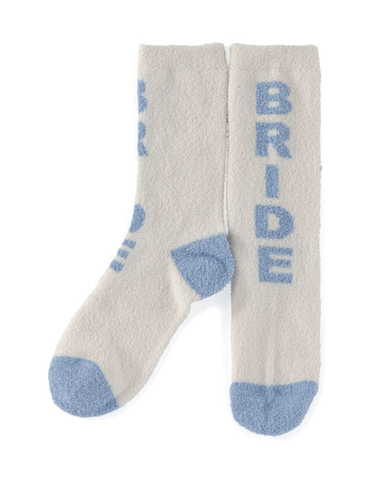 Shiraleah - Bride Socks - Ivory Blue - Findlay Rowe Designs