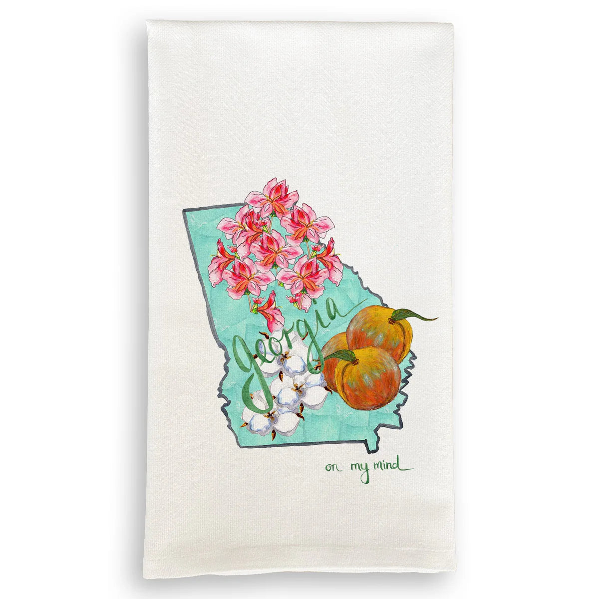 Towel - Floral Georgia on My Mind - Findlay Rowe Designs