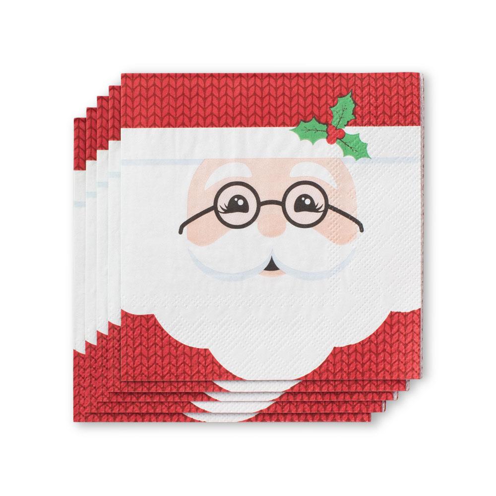 Swig - Cocktail Napkins - Mr. Claus