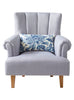Pillow - Lumbar - Jacobean Blue - Findlay Rowe Designs