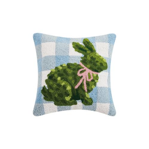 Pillow - 16in - Bunny Blue Gingham - Findlay Rowe Designs