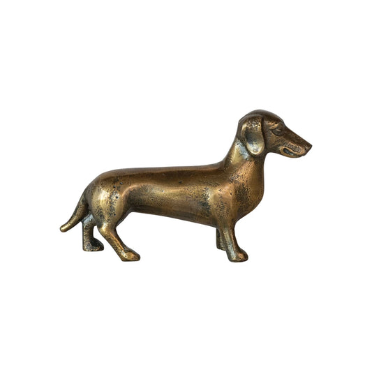 Dachshund Statue - Cast Aluminum - Findlay Rowe Designs