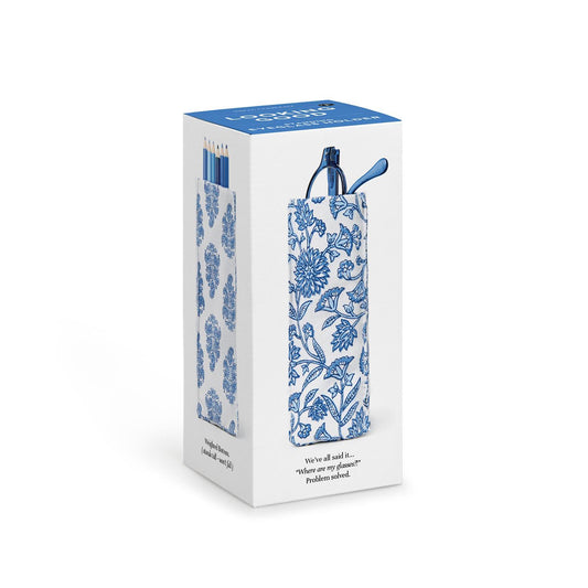 Standing Weighted Eyeglasses Holder - Looking Good Blue - Findlay Rowe Designs