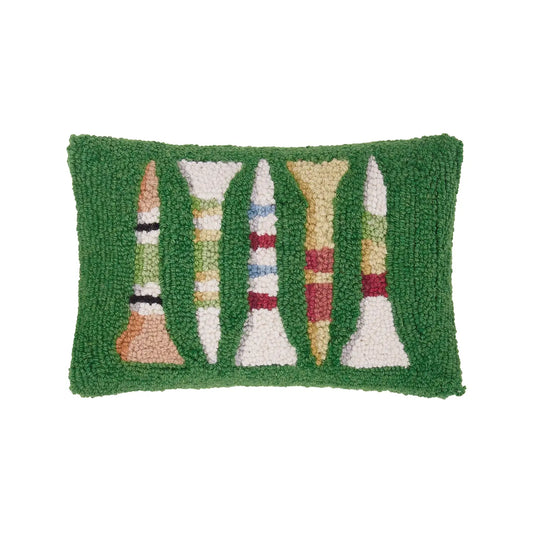 Pillow - Hooked - Golf Tees - Findlay Rowe Designs