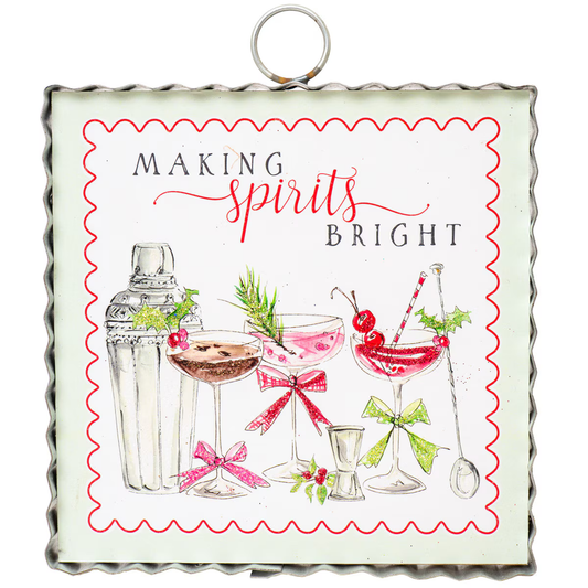 Rosanne Beck - Mini Frame Making Spirits Bright