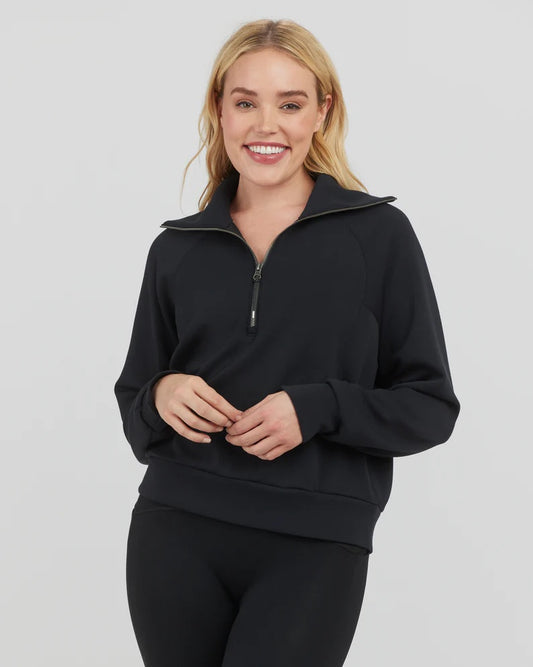 Spanx - AirEssentials Half Zip - Black - Findlay Rowe Designs