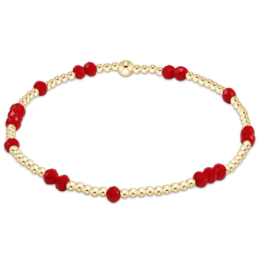 Enewton - Gameday Flirty Hope Unwritten Bracelet - Red