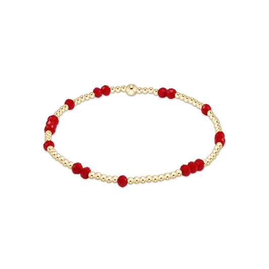 Enewton - Gameday Flirty Hope Unwritten Bracelet - Red - Findlay Rowe Designs