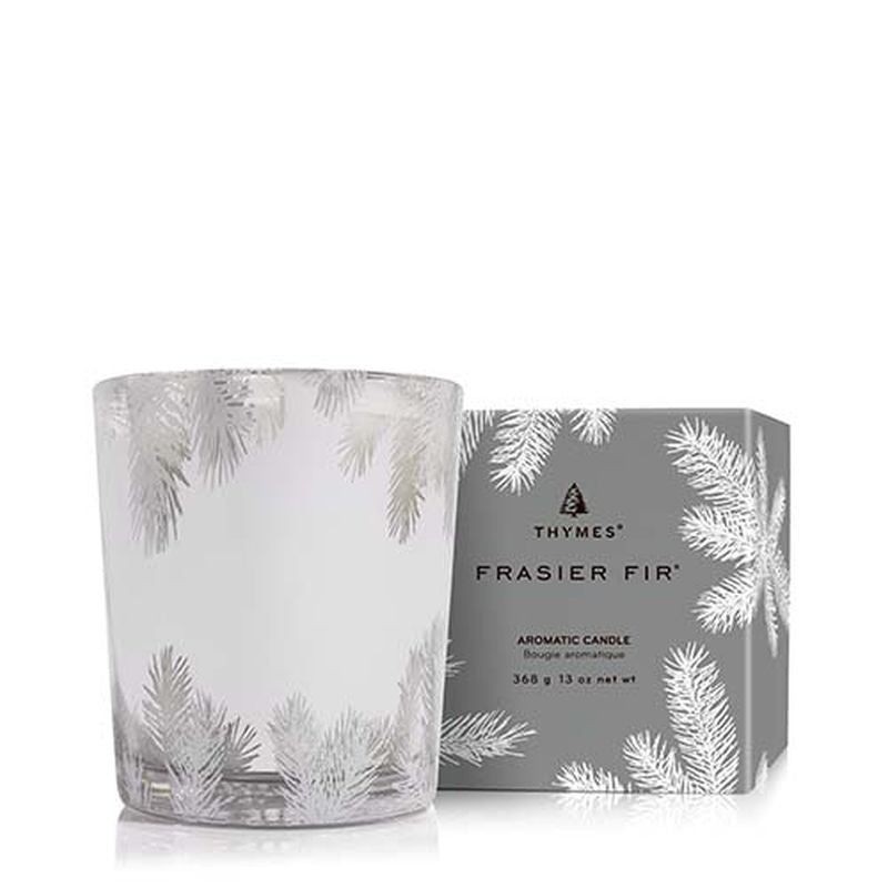 Frasier Fir Poured Candle - 13 oz Silver - Findlay Rowe Designs