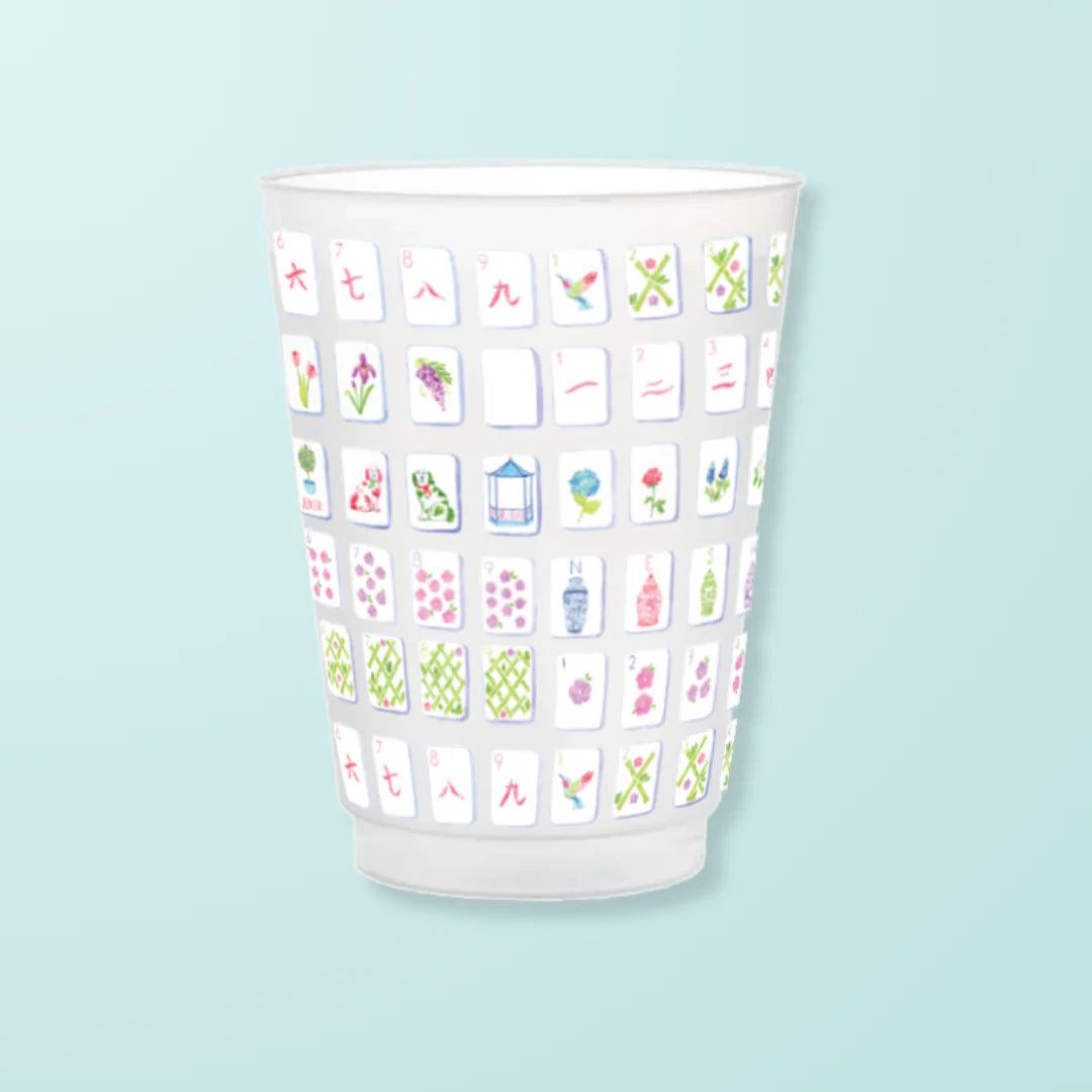 Taylor Paladino -  Frosted Party Cups - Mahjong - Set 6 - Findlay Rowe Designs