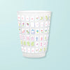 Taylor Paladino -  Frosted Party Cups - Mahjong - Set 6 - Findlay Rowe Designs