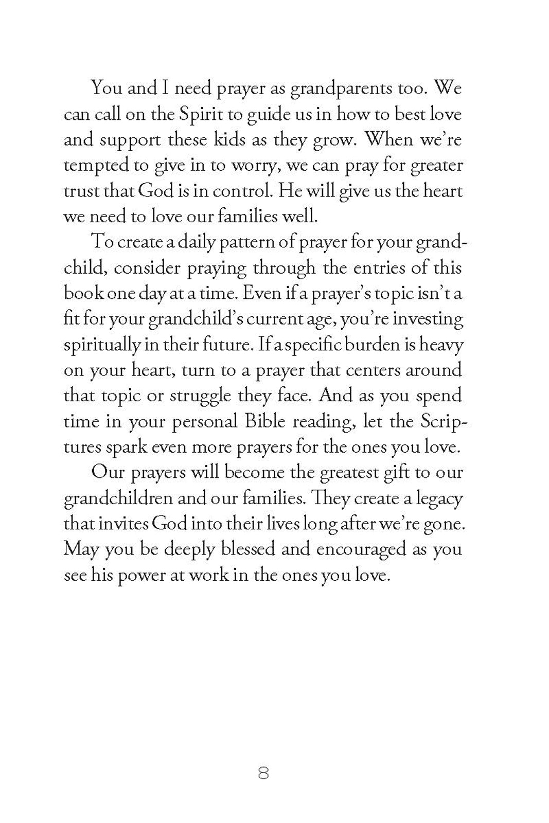 One-Minute Prayers for Grandparents - Findlay Rowe Designs
