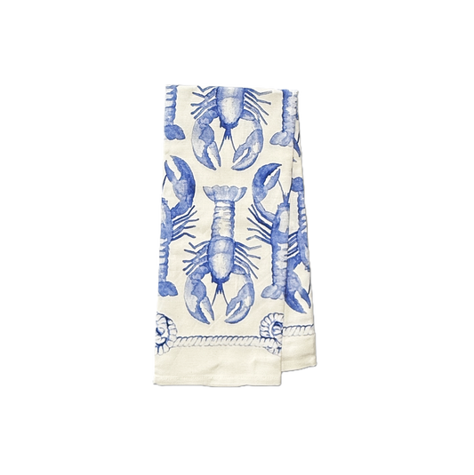 Ramsay Gourd Home - Tea Towel - Lobster - Aquamarine