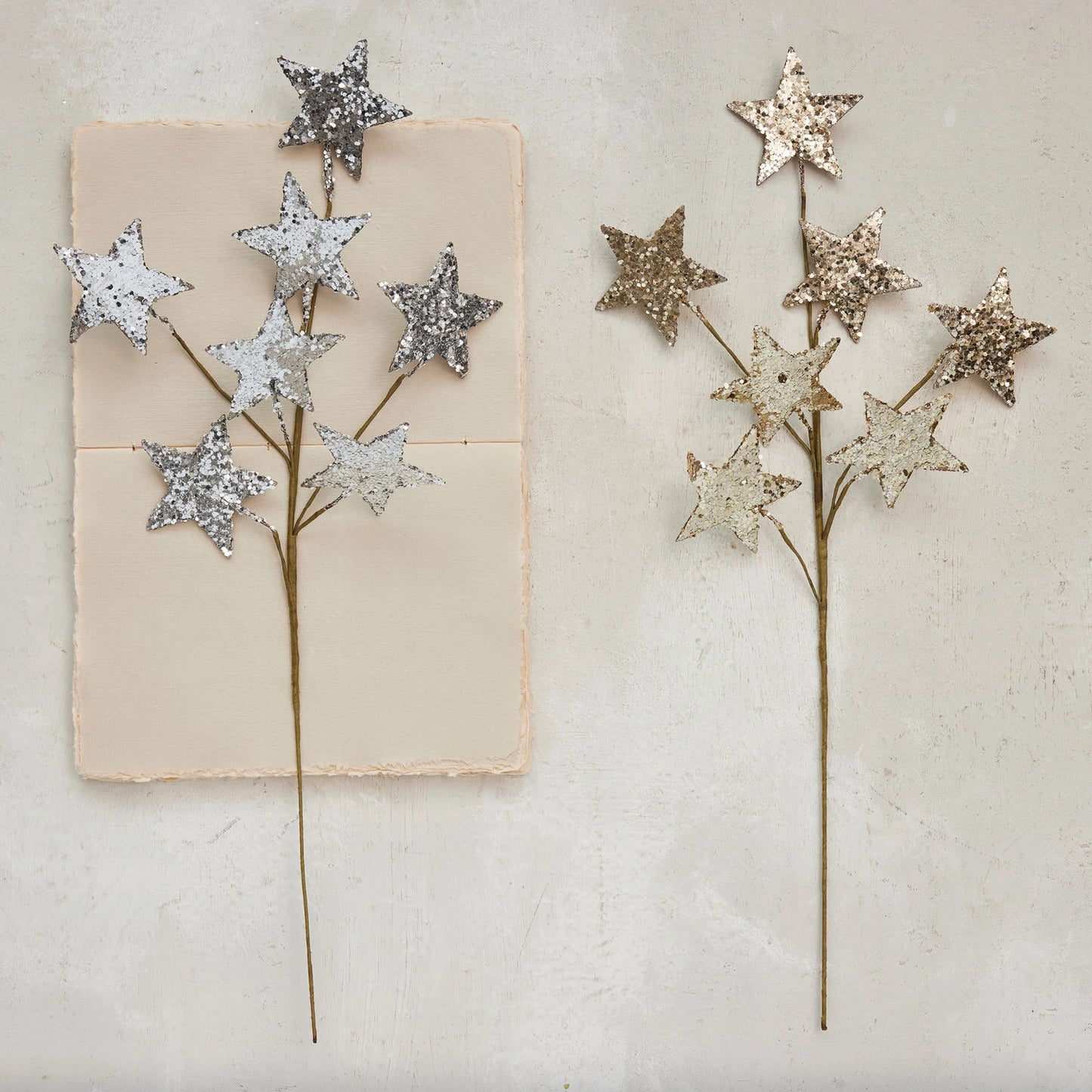 Spray - Paper Star 22in - Silver