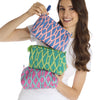 Accessory Pouch- Preppy Printed Quilted - Findlay Rowe Designs
