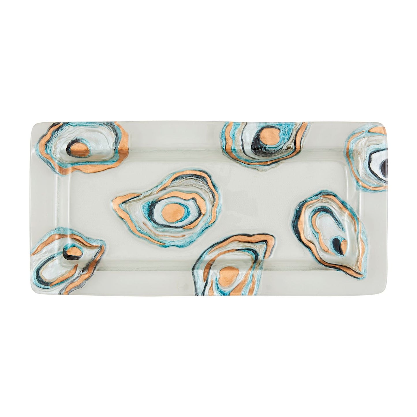Mud Pie - Platter - Oyster Glass - Findlay Rowe Designs