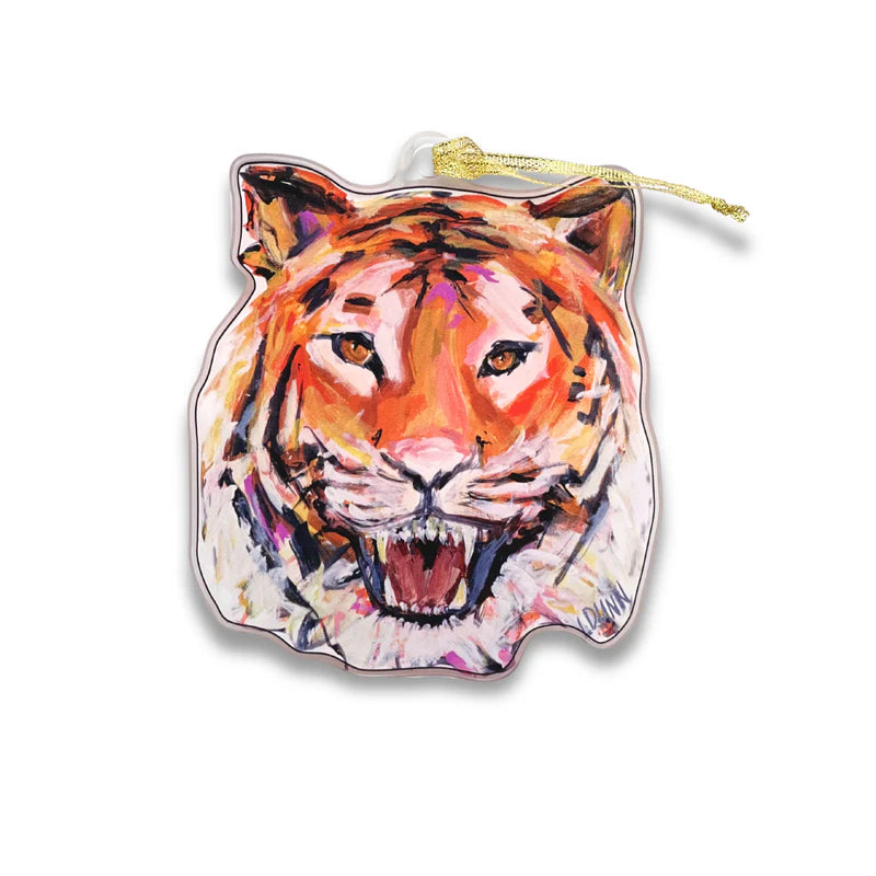 Lauren Dunn - Acrylic Ornament - Clemson Tiger