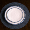 Beatriz Ball - Salad Plate - VIDA Bamboo - White and Blue - Findlay Rowe Designs