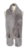 Plush Scarf with Pockets