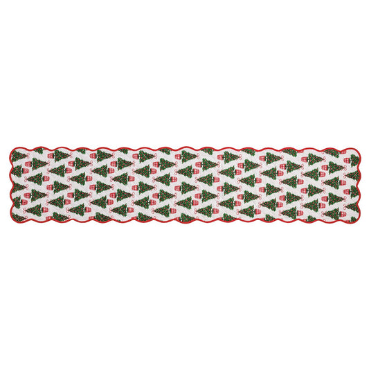 Mud Pie - Cloth Table Runner - Quilted Tree - Findlay Rowe Designs
