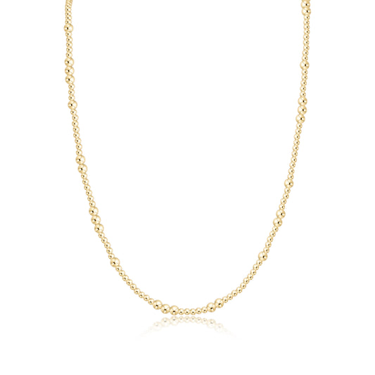 Enewton - 15" Choker Beaded - Hope Unwritten Gold 3mm - Findlay Rowe Designs