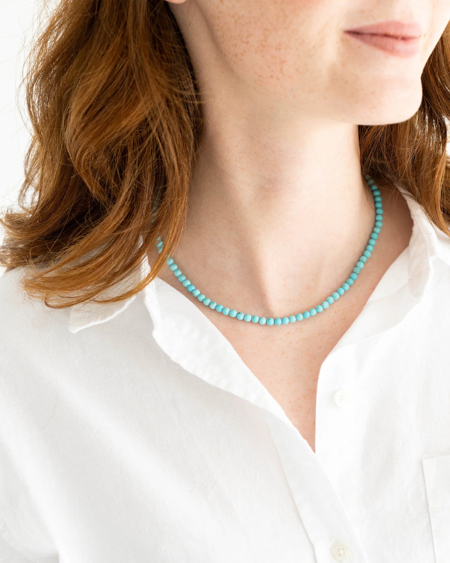 Susan Shaw - Alys Necklace - Turquoise
