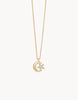 Spartina - Sea La Vie Necklace Shooting Star/Moon - Findlay Rowe Designs