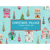 Lauren Dunn - Acrylic Art - Christmas Village - 9 pc set - Findlay Rowe Designs