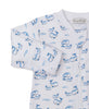 Kissy Kissy - Zip Footie - Whale Pods - Blue - Findlay Rowe Designs