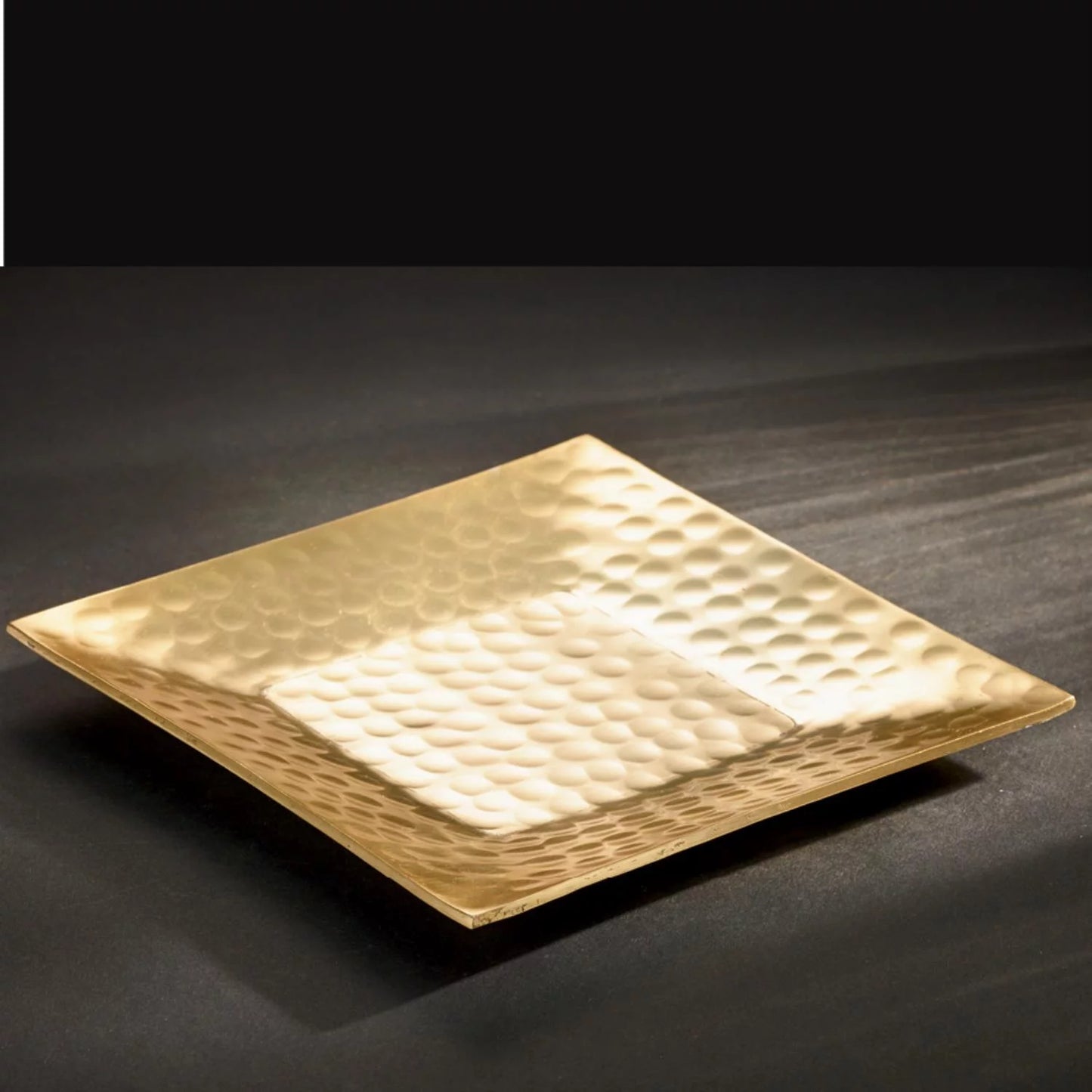Tray - Gilded Hammered - Gold - Findlay Rowe Designs