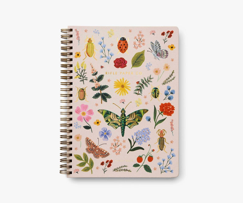 Rifle Paper Co - Spiral Notebook - Curio Pattern - Findlay Rowe Designs